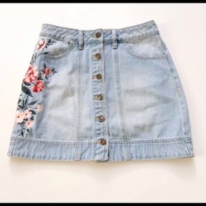 Pacsun jean skirt